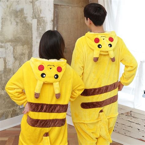 Buy Sexy Onesie Pokemon Costume Pikachu Women Adult Size Cosplay Pajamas For
