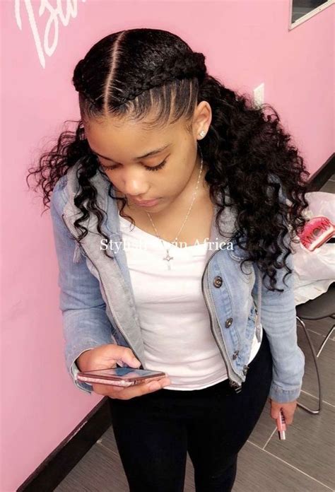 This hairstyle is a crazy and wild hairstyle afro hairstyles for black girls. Easy Hairstyles for Little Black Girl on Stylevore