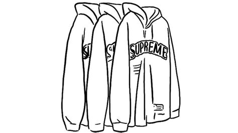 Supreme Brand Coloring Page Coloring Pages
