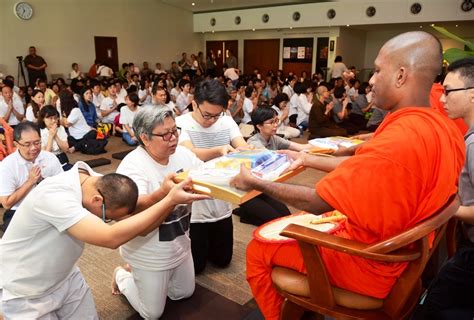 Gratitude Flows On ‘sangha Day Nalanda Buddhist Society