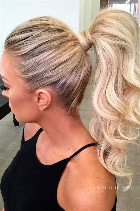 Perfect High Ponytail Hairstyles High Ponytail Hairstyles Side