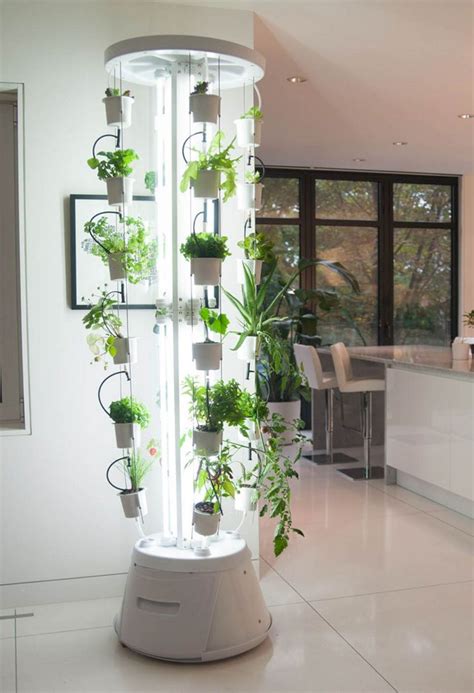 This diy hydroponic garden tower grows over 100 plants in less than 10 square feet, by taking advantage of vertical growth space. Indoor Hydroponic Wall Garden 12 (With images) | Indoor ...