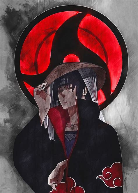 Uchiha Itachi Poster By Sobat Coolren Displate Naruto