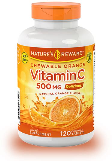 Dengan kandungan 500mg vitamin c yang membantu menjaga daya tahan tubuh & melindungi kamu dari serangan virus. Chewable Vitamin C 500 mg - Nature's Reward