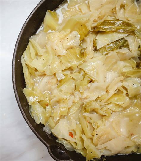 Black Folks Southern Cabbage Recipe The Soul Food Pot