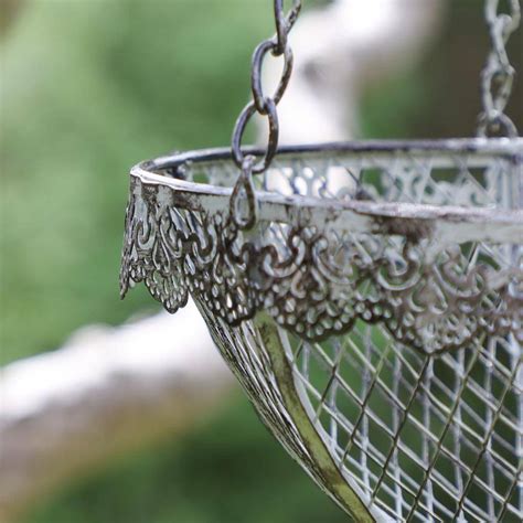 vintage ornate garden hanging basket by dibor | notonthehighstreet.com