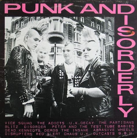 Hardcore Punk Punk And Disorderly Lp 1981