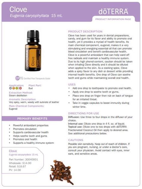 It was used for ages as a medicine and other purposes in the ancient mesopotamian and indian culture. doTERRA Clove Essential Oil Uses with DIY and Food Recipes ...