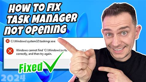 How To Fix Task Manager Not Opening On Windows 10 Or 11 Resolved 2024