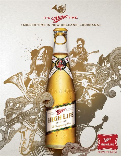Creative Beer Ads Beer Design Miller Beer Beer Advertising