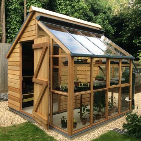 This wooden pallet shed comes with a concrete block base and has a lasting longer wooden model to impress. Cheap Sheds Diy Luxury Greenhouse She Shed 22 Awesome Diy ...