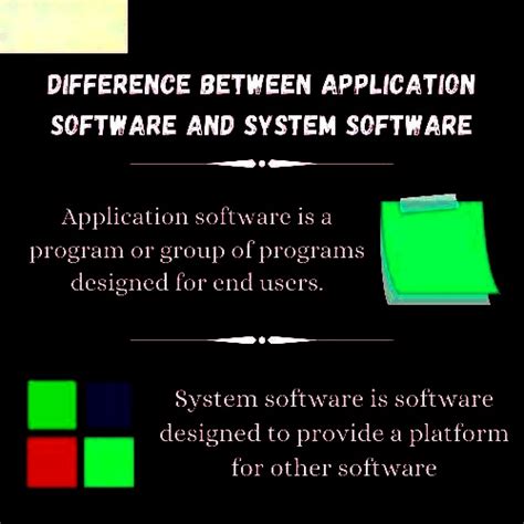 Difference Between Application Software And System Software Testbook