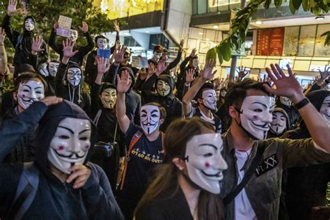 China Attacks Hong Kong Court Over Mask Ban Stoking Fears Of Legal