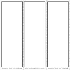 Black and white illustrated space vectors explore bookmark. Bookmark Template Publisher | Bookmark template, Free ...