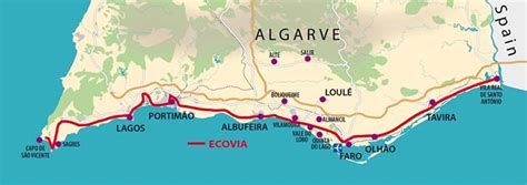 Mapa Do Algarve Completo Mapa