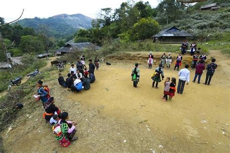 Mong Ethnic People In Northwest Celebrate Tet Festival