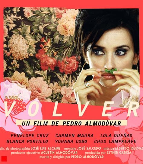 Pedro Almodovar s masterpiece Volver with Penelope Cruz Film afişleri
