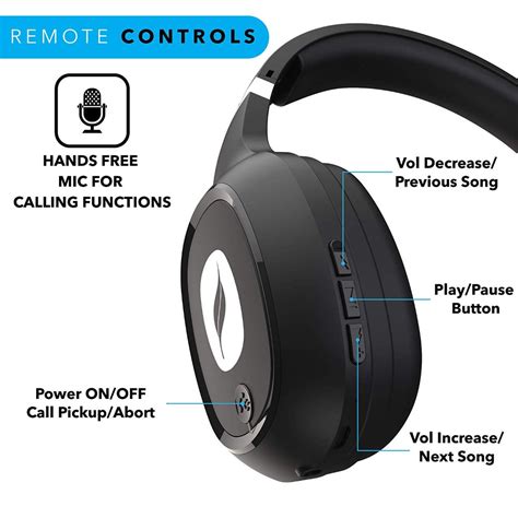 Leaf Bass Wireless Bluetooth Headphones With Hi Fi Mic And 10 Hours