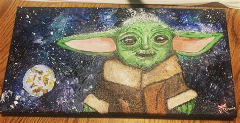 Paintings Of Baby Yoda