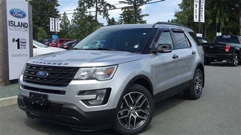 The outgoing ford explorer 2.0 ecoboost has few fans at motor trend or in the marketplace the newly refreshed 2016 ford explorer still prioritizes ridiculously attractive looks above all else, but the. 2016 Ford Explorer Sport +Nav +moonroof Review | Island ...