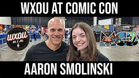 Aaron Smolinski Speaks With WXOU WXOU At Motor City Comic Con 2022