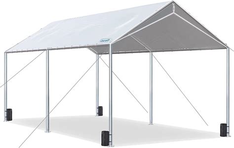 Buy Quictent 10x20ft Upgraded Heavy Duty Car Canopy Galvanized Frame