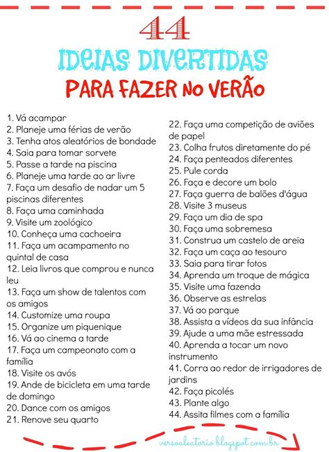Coisas De Verao Com A