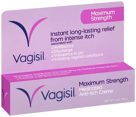 Vagisil Maximum Strength Medicated Anti Itch Creme Hy Vee Aisles Online Grocery Shopping