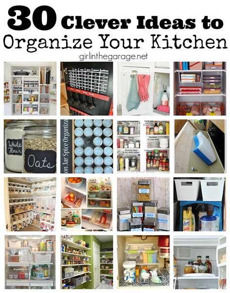 30 Clever Ideas To Organize Your Kitchen