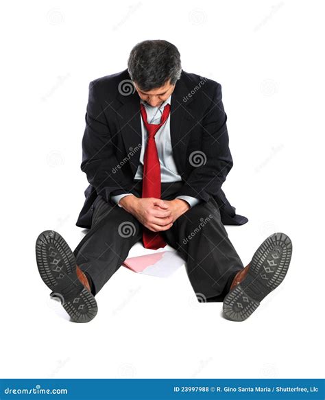 Portrait Of Businessman In Despair Stock Photo Image Of Employment
