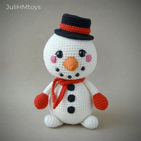 Amigurumi Snowman Crochet Free Pattern Amigurumi