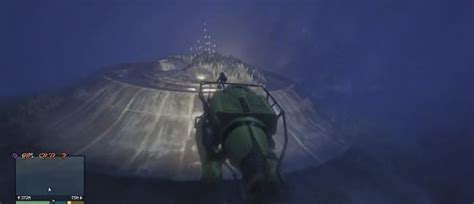 Underwater Crashed Ufo Easteregg In Gta V Tech Featured