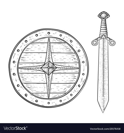 Viking Sword Drawing