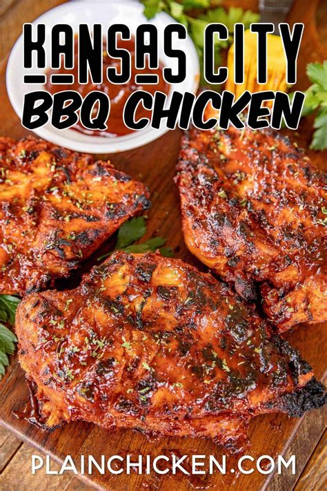 Maybe you would like to learn more about one of these? Grilled Kansas City BBQ Chicken - THE BEST BBQ Chicken ...