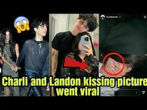 Charli D Amelio And Landon Barkers Kissing Pictures Went Viral Over