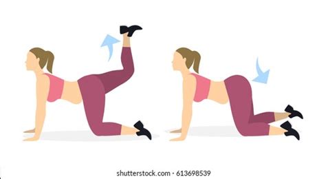 Family Doing Indoor Workout Together Mother Stock Vector Royalty Free Shutterstock