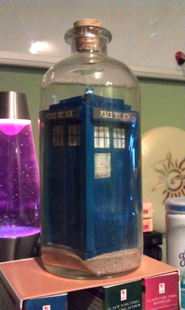 Doctor Who Tardis In A Bottle Pic Global Geek News