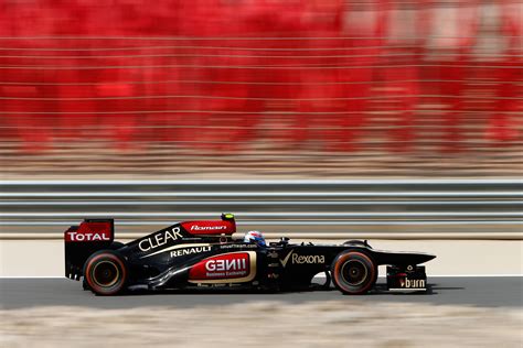Romain Grosjean Lotus E21 Bahrain International Circuit 2013 3895 X