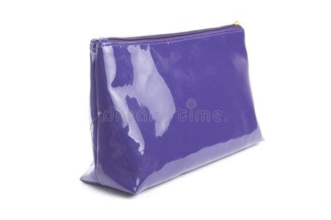 Purple Bag For Cosmetics Stock Photo Image Of Feminine 30421588