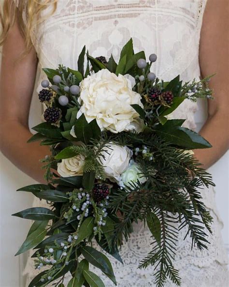 Cut a strip of silk chiffon that is approximately 3x32 inches and lay it out flat. Winter Pine & Juniper Cascading Silk Flower Bouquet ...