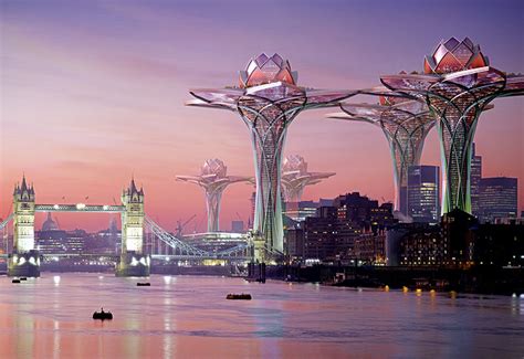 City In The Sky Futuristic Flower Towers Soar Above Modern Metropolises