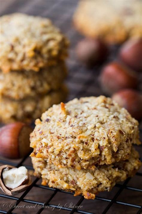 Hazelnut Coconut Cookies Recipe Recipes Food Sweet Savory