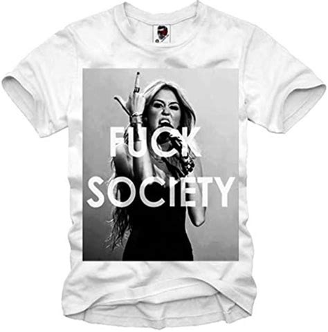 E1syndicate T Shirt Miley Cyrus Eleven Fuck Society Tour Dc S Xl