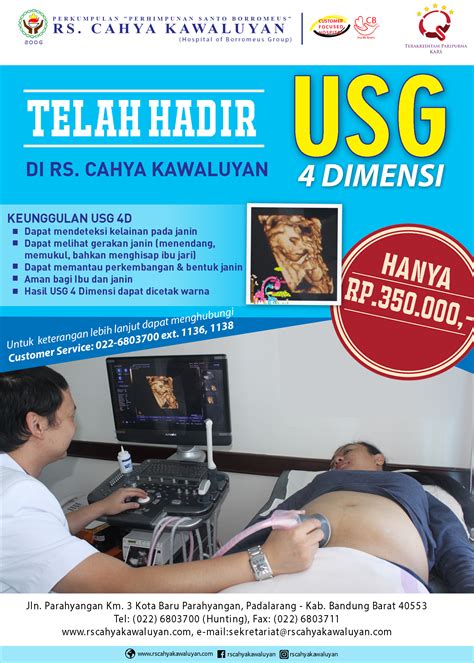 INFO Pelayanan Baru USG 4D untuk Ibu Hamil | RS Cahya Kawaluyan