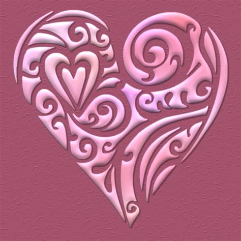 Free Png Psd Psp Tubes From Pewter7 Png Ornate Heart Set 3