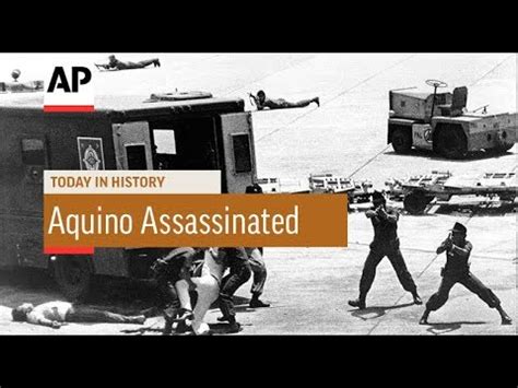 Was elected to the philippine senate in 1967. Benigno Aquino Assassinated - 1983 | Today In History | 21 ...