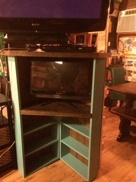 Diy tools, diy materials and diy equipment. Do It Yourself Corner Home Entertainment Center|Kirby's Kabin Blog site https://www.buzzinity ...