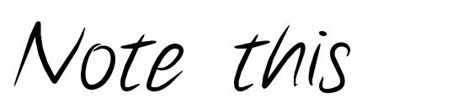 Note This Font Download Free Legionfonts