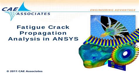 Fatigue Crack Propagation Analysis In Ansys Modeled Directly In Finite Element Analysis