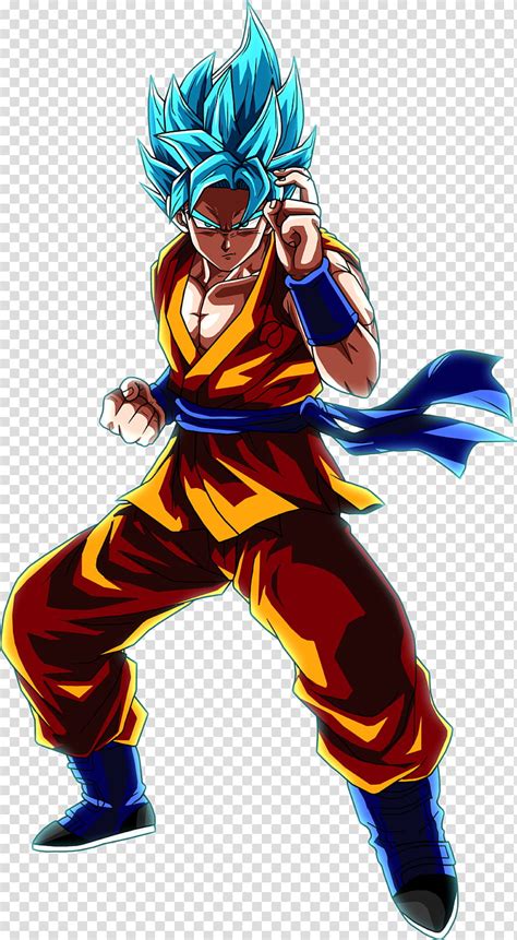 Super Saiyan Blue Goku Transparent Background Png Clipart Hiclipart